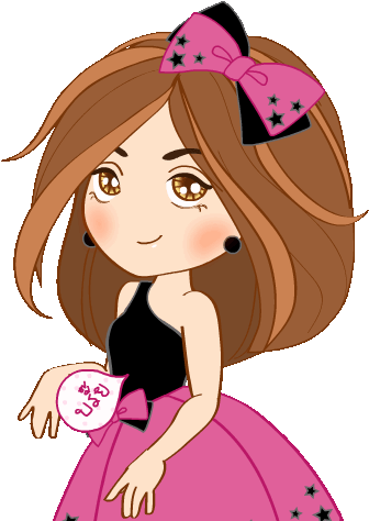 Dee Dee Girl 4 Pop-up Stickers - Pop Music (480x480)