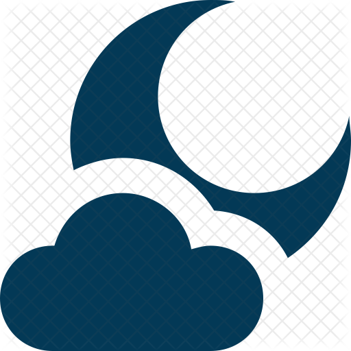 Nighttime Icon - Crescent (512x512)