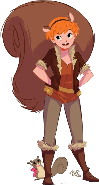 Squirrel Girl Design - Squirrel Girl Body Cosplay (477x750)