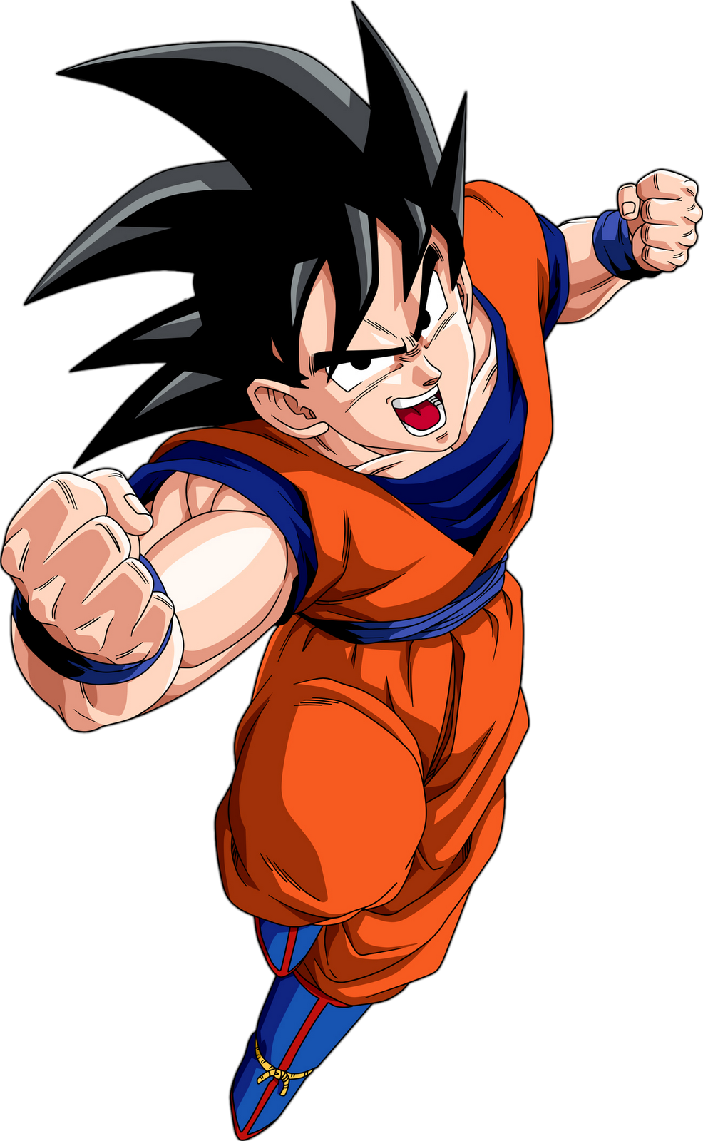 Goku Clipart Son - Dragon Ball Goku Png (986x1600)