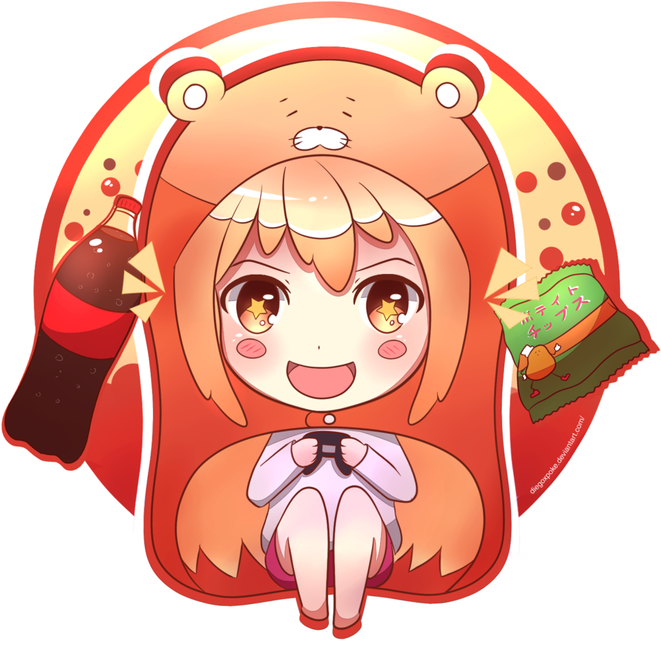 Chibi Series - Umaru Chibi Png (1024x1024)