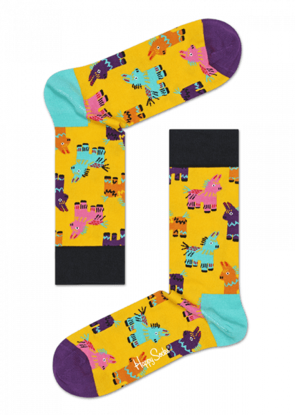 Party Animal Singing Birthday Gift Box - Sock (427x600)