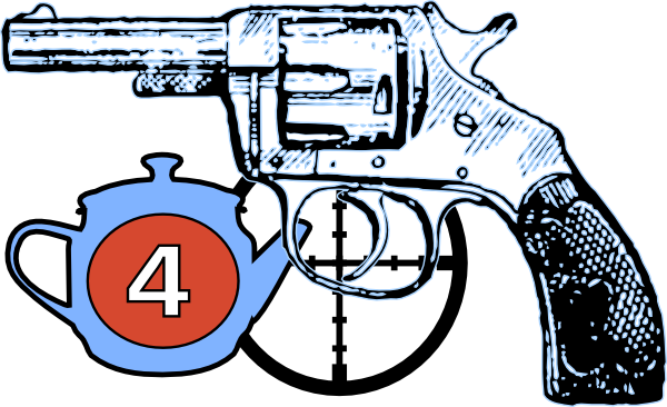 Revolver Gun Shower Curtain (600x366)