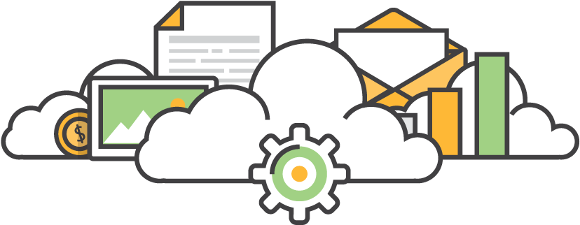 Shared Cloud Hosting Storage For Small Organizations - Cloud Computing (862x348)