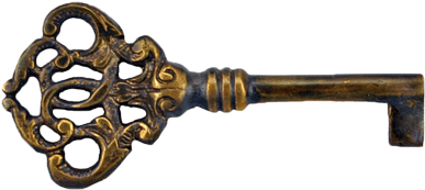 Bronze Charm Pendants For Diy Antique Key Collection - Antique Brass Key (400x400)