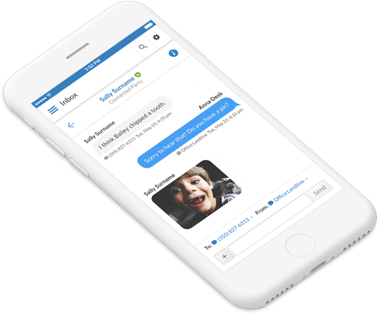 Text With Patients - React Native Messenger App (546x453)