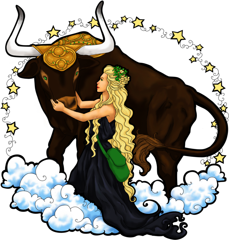 Clip Arts Related To - Taurus Zodiac (900x824)
