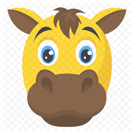 Calf Head Icon - Head (512x512)