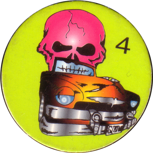 Unknown > Skulls & 8-balls In Cars - Skull (500x500)