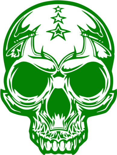 Skull Blue Logo Png (512x512)