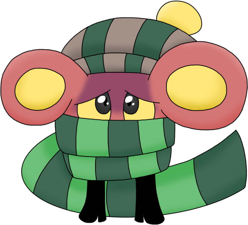 Scarf Mouse By Pencilsketch5678 - Mouse Undertale (894x894)