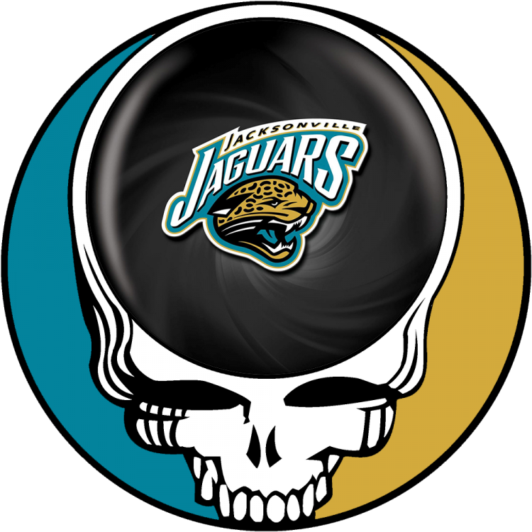 Jacksonville Jaguars Skull Logo Decals Stickers - Pink Floyd Grateful Dead (750x750)