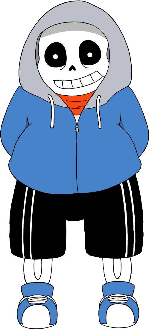 Sans With Scarf By Equilibrik Sans With Scarf By Equilibrik - Sans With Papyrus Scarf (769x1217)