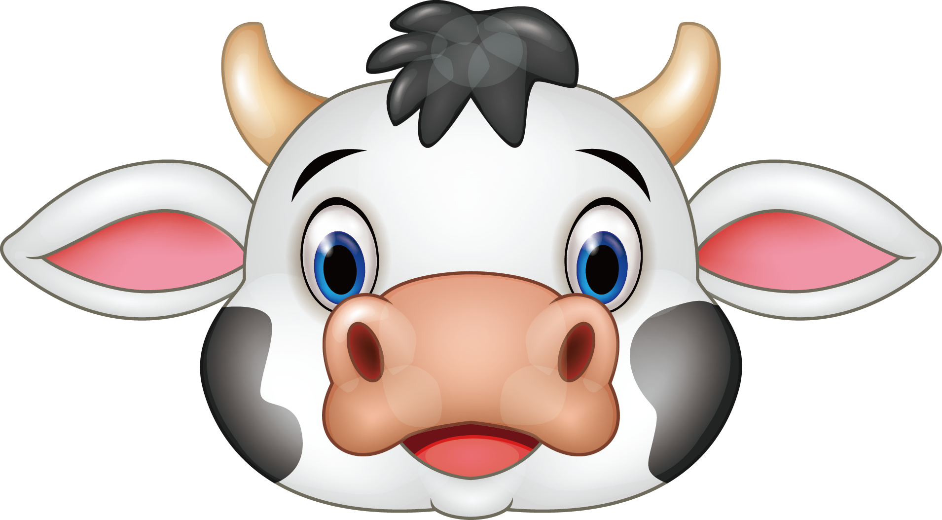 Dairy Cattle Clip Art - Dairy Cattle (1910x1054)
