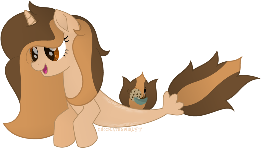 Chocolate Swirl Seapony Vector By Chocolateswirlyt - Art (1024x536)