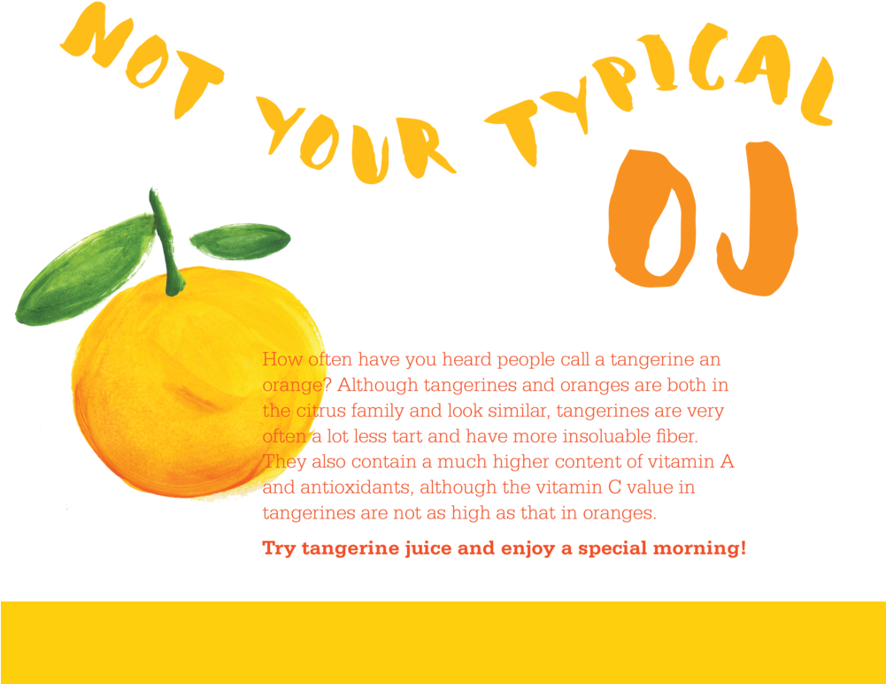 As A Whole Campaign, I Even Made Tangerine Juice To - As A Whole Campaign, I Even Made Tangerine Juice To (1000x807)