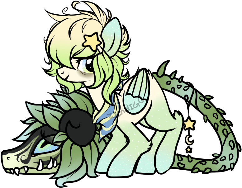 Dream Dust And Lucid [ref] By Manlybug - Cartoon (796x623)