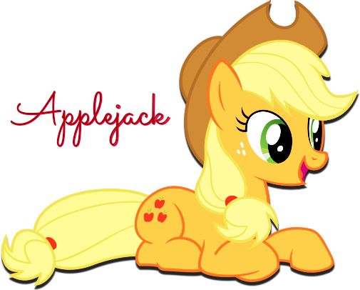 Other Names - A - J - , Apple Teeny, Applesmack, Cowgirl, - Little Pony Friendship Is Magic (505x406)