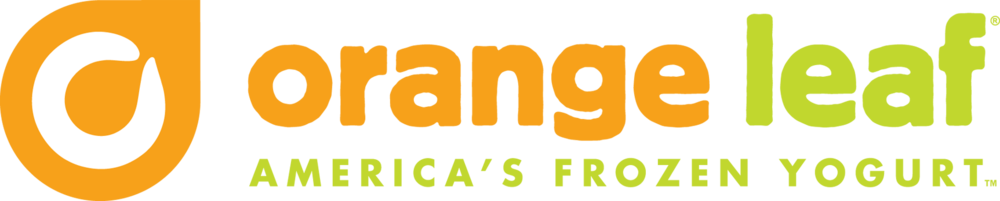 Orange Leaf Frozen Yogurt - Orange Leaf Frozen Yogurt (1000x201)