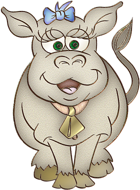 Explore Cow Clipart, Cows And More - Week End Fini (310x400)