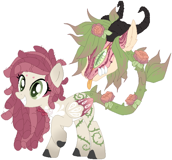 Primal Plant Point Auction- Being Put Up For Reauc - Free Primal Plant Pony (598x554)