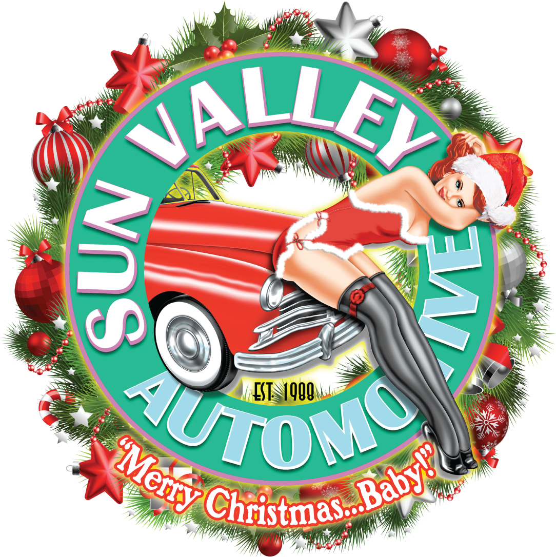 Sun Valley Christmas Pinup Go Sml - Christmas Ornament (1138x1138)