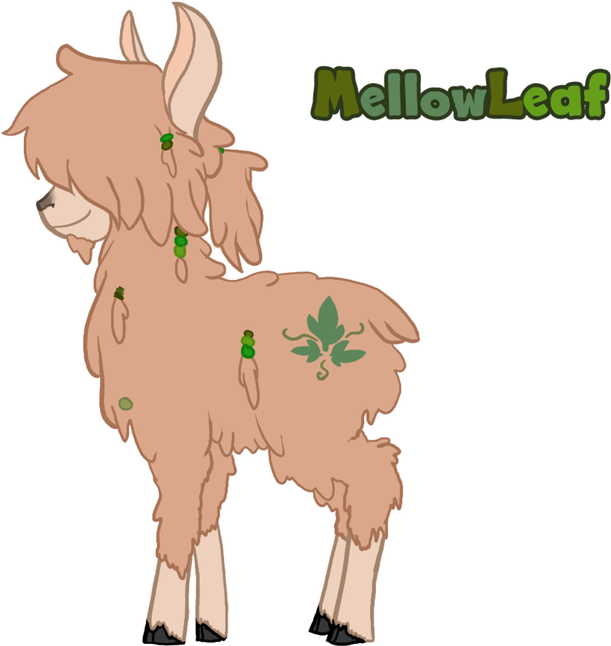 Mellow Leaf Pony Cattle Sheep Donkey Alpaca Camel Mammal - Alpaca Mlp (900x968)