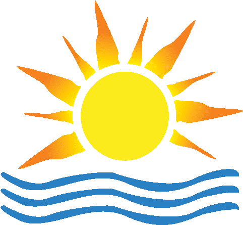 Clip Arts Related To - Half Of A Yellow Sun (492x461)