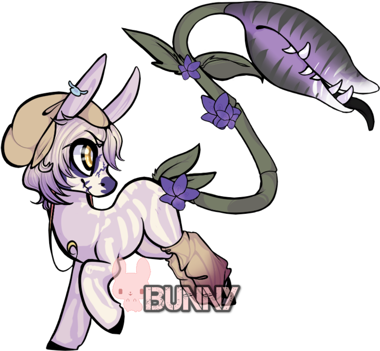 During The Winter Those Plant Ponies Lose Their Tail - Mlp Plant Pony (800x773)