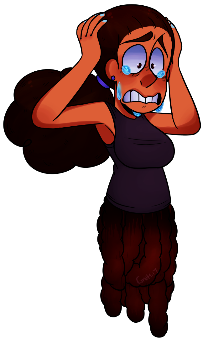 Day 7) Gut Spill By Raydiopie - Cartoon (714x1132)