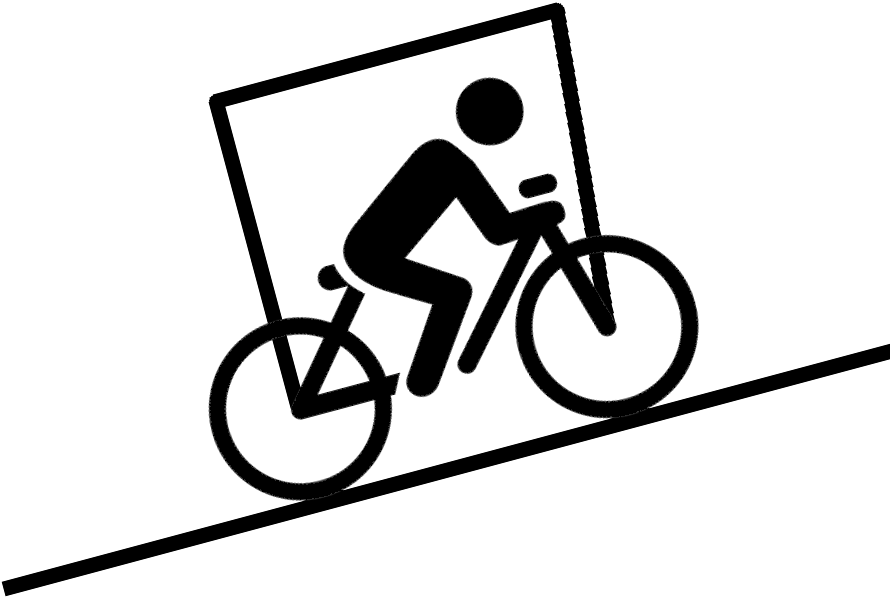 Now Imagine You Are Forced To Go By Bike To The Office - Now Imagine You Are Forced To Go By Bike To The Office (889x657)