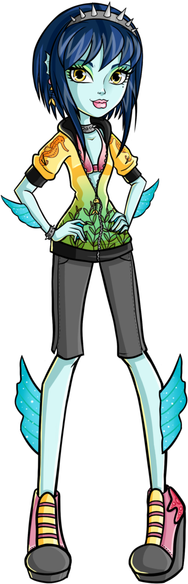 Merian Von Water - Monster High (633x1261)