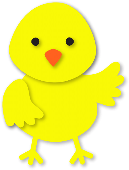 Easter Chick - Owl (457x600)