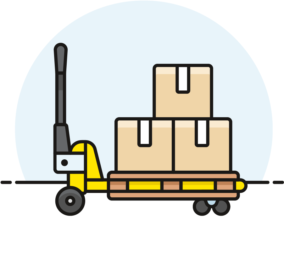 12 Warehouse Cart - Illustration (1025x1148)