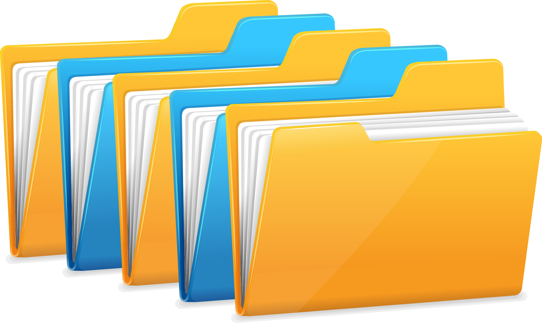 Euclidean Vector Directory Computer File - Icone Dossier Png (1830x1091)