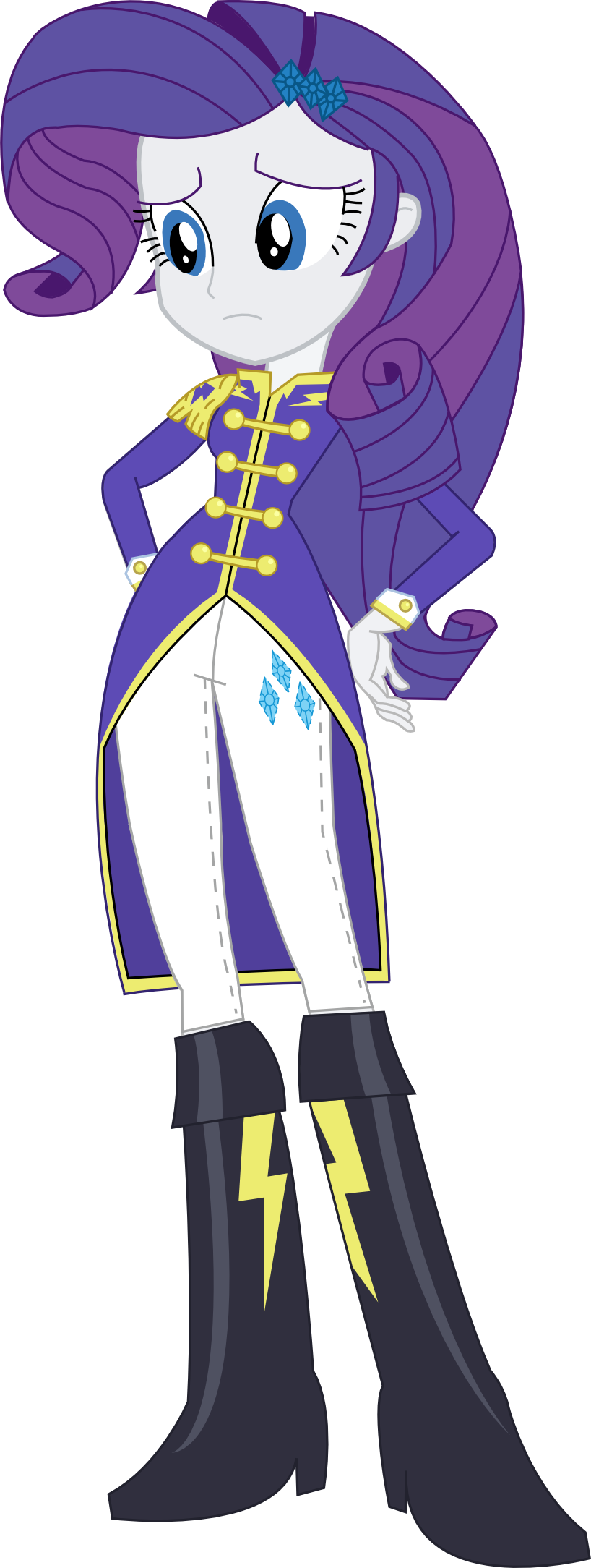 Sketchmcreations Equestria Girls Rarity By Sketchmcreations - Mlp Eg Rarity Naked (818x2168)