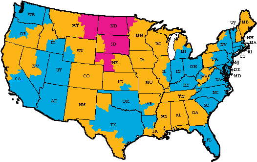 Transit Time Map For Standard Presentation Folders - Abd Tendersorb Gauze Pads 8" X 10" (tray Of 18) (576x360)