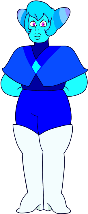 Hear Ye Hear Ye Clip Art - Steven Universe Blue Agate (312x750)