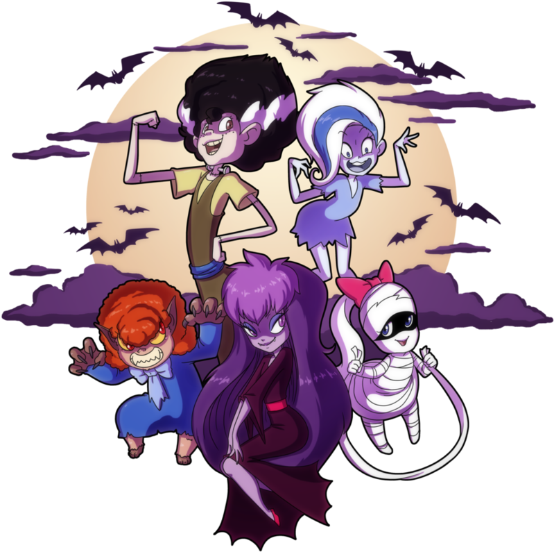 Too Ghoul For School By Drcrafty - Cartoon (916x872)