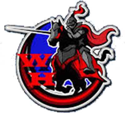 West Holmes Knights - Knight With Horse Logo (400x397)