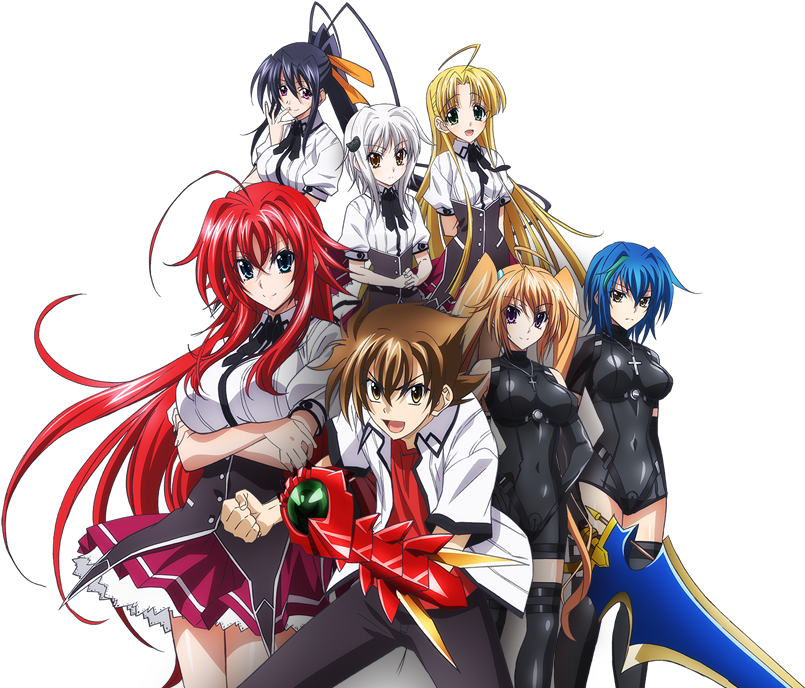 High School Dxd New - Highschool Dxd Season 4 Art Style (854x737)