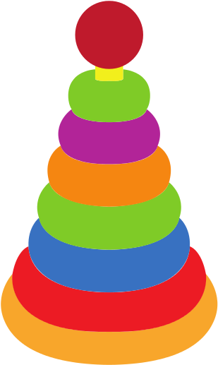 Stacking Rings Toy - Shower (550x550)