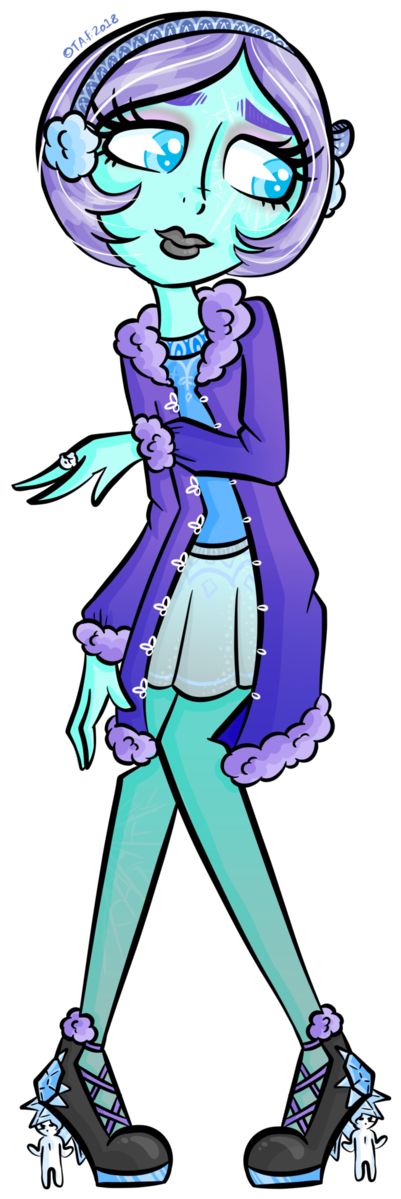 Charlotte Is The Daughter Of An Ice Mummy, Very Shy - Mummy (632x1264)