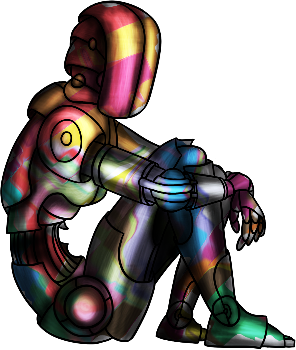 Rainbow Robot - Rainbow Robot (1039x1230)
