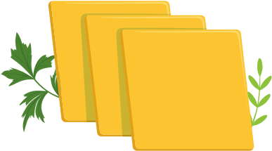 Sliced Pieces Of Cheddar Cheese - Cheese (550x550)