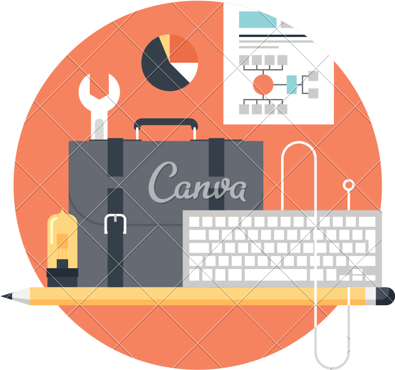 Project Management Concept - Web Application Development Plan (800x800)