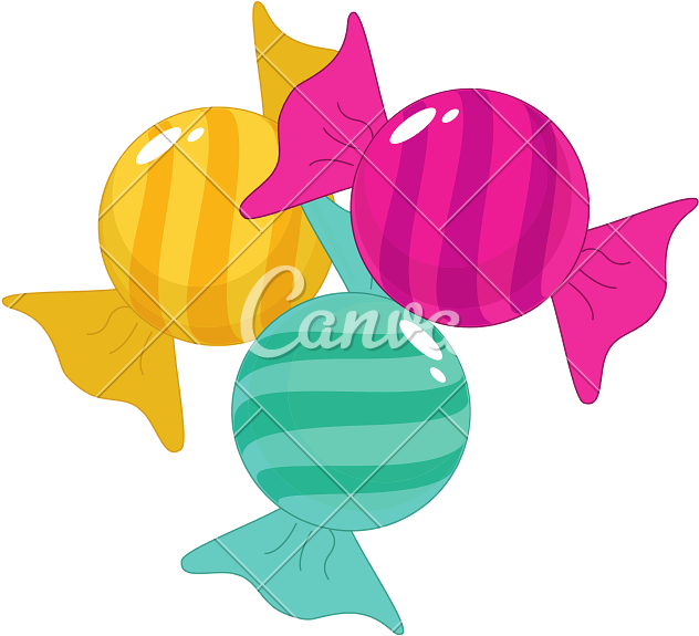 Candies - Stock Illustration (800x800)