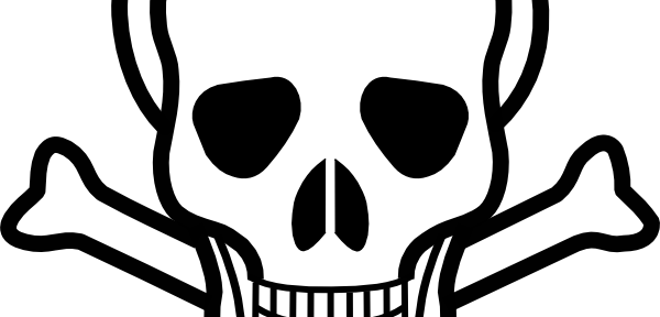 A Exploit Kit Is Collection Of Redirection Pages, Landing - Cartoon Skull And Crossbones Png (600x288)