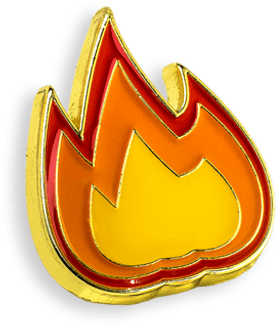 'fire' Pin - Fire (600x543)