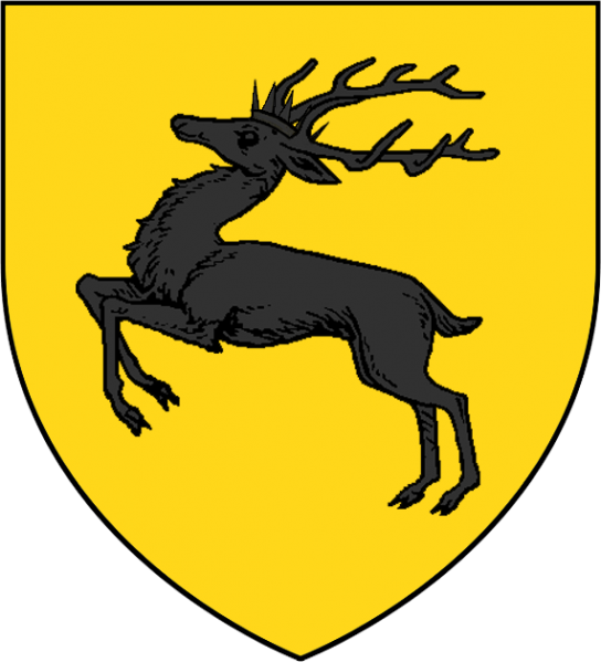Sigil Of House Baratheon - Game Of Thrones House Baratheon Png (544x599)